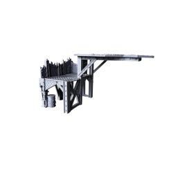 Rusztowanie do hangaru orków