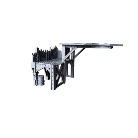 Rusztowanie do hangaru orków