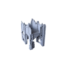 Orcze rusztowanie z barykadami