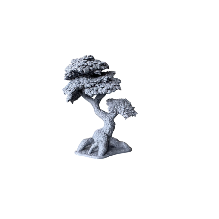 Drzewo w Stylu Bonsai – Ozdobny Element Planszy
