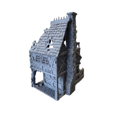 Zniszczony dom uzdrowiciela