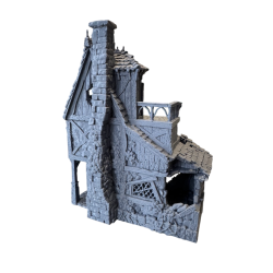 Zniszczony dom uzdrowiciela