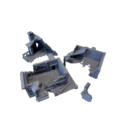 Zniszczony dom uzdrowiciela