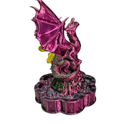 Fontanna ze Smokiem – Epicka Dekoracja Placu Fantasy