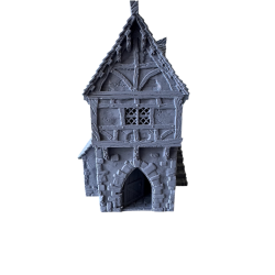Miejski Browar Gildii – Wielopiętrowy Budynek Fantasy