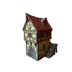 Miejski Browar Gildii – Wielopiętrowy Budynek Fantasy