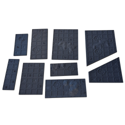 Podkładki pod Budynki – Modułowe Płyty Terenowe do Warhammer 40K 11. Edycji (Footprints)