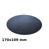 Podstawki do Figurek, Owalne, Czarne, 170x109 mm