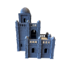 Dwupiętrowy Kamienny Dom Gildii z Tarasami – Hearthstone A