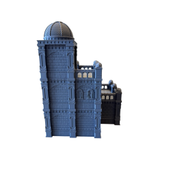 Dwupiętrowy Kamienny Dom Gildii z Tarasami – Hearthstone A