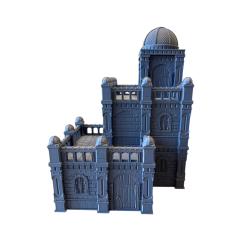 Dwupiętrowy Kamienny Dom Gildii z Tarasami – Hearthstone A