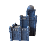 Dwupiętrowy Kamienny Dom Gildii z Tarasami – Hearthstone A