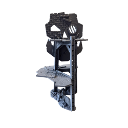 Orczy totem na platformie widokowej